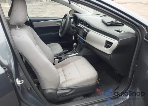 2016 Toyota Corolla Le from USA, damaged, VIN 2T1BURHEXGC511460